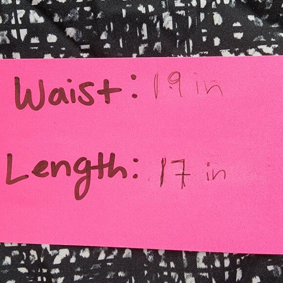 Cypress Club Women’s XL Skort Black White Pattern Built-In Shorts Activewear - Picture 6 of 7